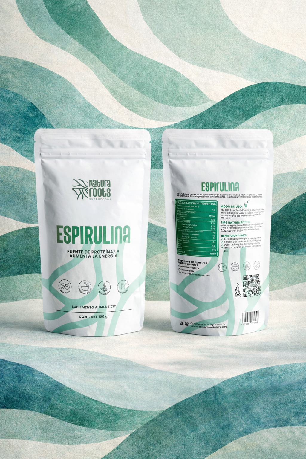 Espirulina en polvo – 100 g