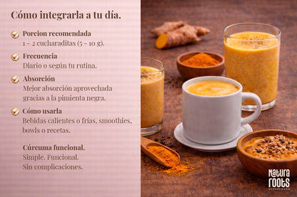 Cúrcuma en polvo con pimienta negra – 100 g