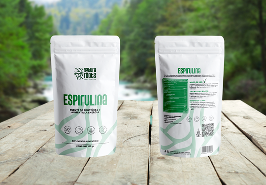 🌿 Espirulina en Polvo – Superfood Natural 100g