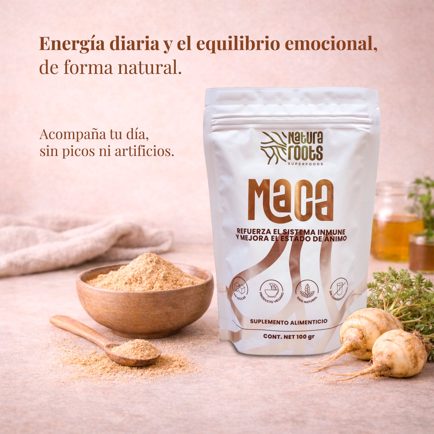 Maca en polvo – 100 g
