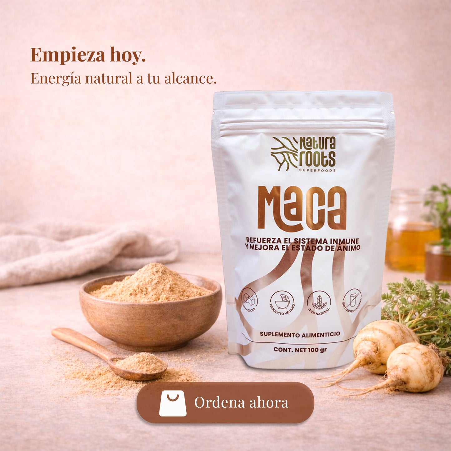 Maca en polvo – 100 g