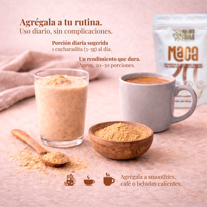 Maca en polvo – 100 g