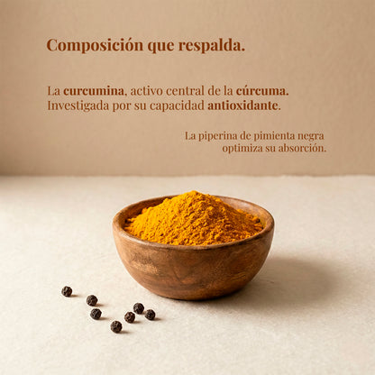 Cúrcuma + pimienta negra