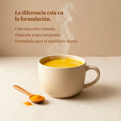 Cúrcuma + pimienta negra