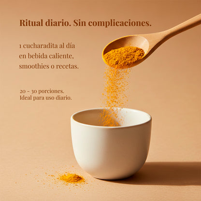 Cúrcuma + pimienta negra