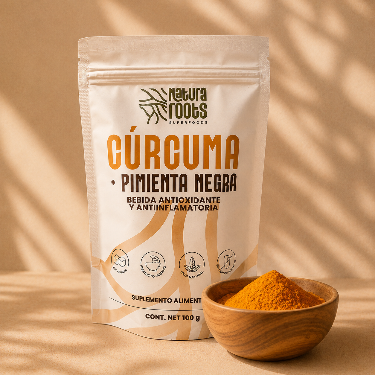 Cúrcuma + pimienta negra